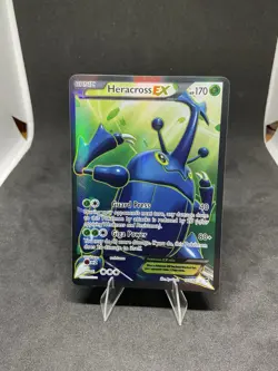 Heracross EX (105 Full Art) 105/111 XY - Furious Fists Holo Pokemon - Image 1