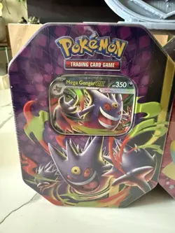 Pokemon TCG: Mega Moonlit Tin (Mega Gengar EX) ~In Hand~ - Image 2