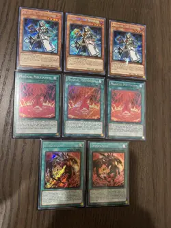 Yugioh going 2nd Invoked Shaddoll Deck with QCR & ultimate rares - Image 1