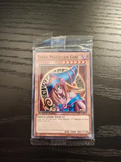 Yugioh Sealed Promo Pack Dark Magician Girl EVSD-EN001 - Image 1