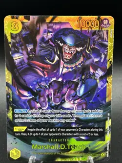 One Piece Marshall.D.Teach (OP16-119) SEC The Time of Battle OP16 - Image 3