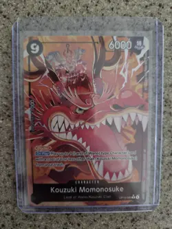 Kouzuki Momonosuke Alt Art OP16-085 OP16 - The Time of Battle ENGLISH NM - Image 1