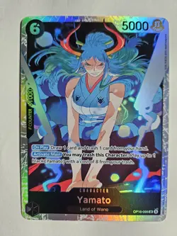 One Piece TCG - Yamato (OP16-098) SR - The Time of Battle OP-16 - English NM/M - Image 1