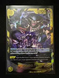 Marshall.D.Teach SEC op16-119 The time of battle ONE PIECE TCG OP-16 - Image 1