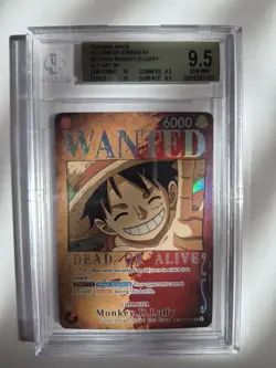 🔥2023 One Piece Pillars Of Strength St01 012 Monkey D. Luffy Alt Art Sp... - Image 1