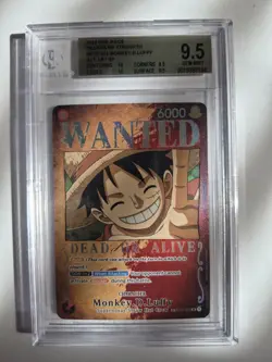 🔥2023 One Piece Pillars Of Strength St01 012 Monkey D. Luffy Alt Art Sp... - Image 2