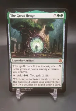 Custom Game Card-The Great Henge-LP Condition - Image 1