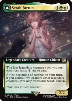 Serah Farron (Extended Art) -Foil Near Mint MTG Universes Beyond: FINAL FANTASY - Image 1