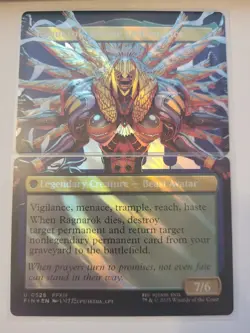Ragnarok, Divine Deliverance Fang And Vanille Set MTG Final Fantasy SURGE FOIL - Image 1