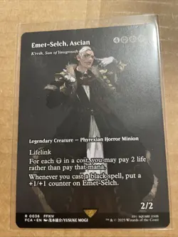 MTG Emet-Selch, Ascian K'rrik, Son of Yawgmoth - Final Fantasy NM 0036 R - Image 1