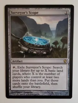 Lightly Played - MTG Surveyor's Scope - Commander 2013 - Image 1