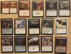 Budget Casual Commander MTG Deck Red Black Burn/Demons W/ Rakdos Patron Of Chaos - Image 4