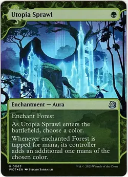 MTG Wilds of Eldraine Enchanting Tales Utopia Sprawl Foil (Uncommon) - Image 2