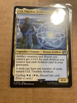 Cid, Timeless Artificer (0415) MTG Final Fantasy / English / Near Mint / FFX - Image 1