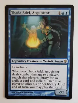 Moderately Played - MTG Thada Adel, Acquisitor - Worldwake - Image 1