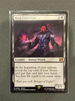 Dark Confidant Regular Non Foil Final Fantasy MTg NM - Image 1
