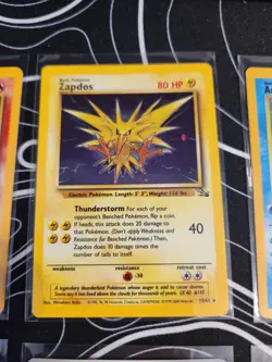 Zapdos, Moltres, Articuno Lot Of 9 Cards NM-LP Pokemon Cards - Image 5