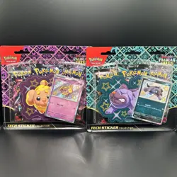 Pokemon Scarlet & Violet Paldean Fates 3 Pack Blister Lot Of 2 - Image 1