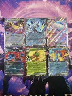 Pokemon TCG Black Bolt & White Flare EX Cards (Lot of 6) All Pack Fresh/Mint! - Image 1