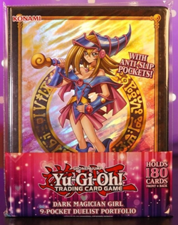 Yugioh Dark Magician Girl 9 Pocket Duelist Portfolio Binder New Free Shipping US - Image 1