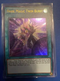 *** DARK MAGIC TWIN BURST *** ULTRA RARE MINT/NM DUPO-EN018 YUGIOH! - Image 1