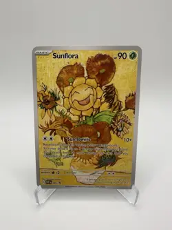 Sunflora Flower Pokemon x Van Gogh Black Star Promo ACG Art Card - NM - Image 1