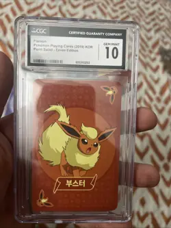 10 CGC Pokemon Play Card Point Salad-Eevee Edition 2019 Korean - Image 2