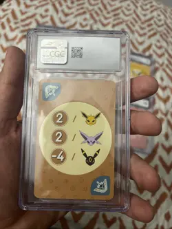 10 CGC Pokemon Play Card Point Salad-Eevee Edition 2019 Korean - Image 5