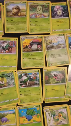 Grass Pokemon Card Lot - 154 Cards - From 2012-2019 - Image 5
