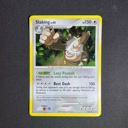 Slaking 16/127 Platinum Holo Rare Holofoil Pokemon Card - Image 1