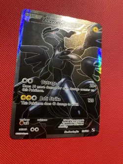 Zekrom (114 Full Art) 114/114 Black & White Holo Pokemon Card TCG - Image 4