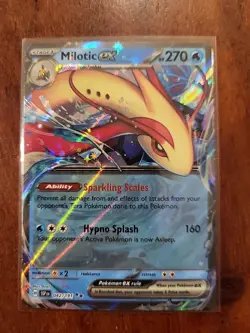 Pokemon Milotic EX Surging Sparks 042/191 Double Rare Card Great Condition - Image 1