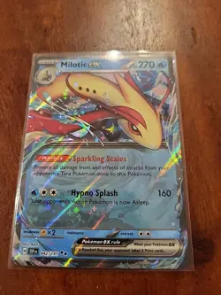 Pokemon Milotic EX Surging Sparks 042/191 Double Rare Card Great Condition - Image 2