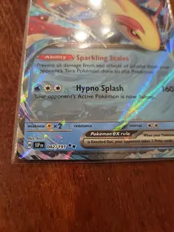 Pokemon Milotic EX Surging Sparks 042/191 Double Rare Card Great Condition - Image 3
