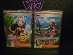 Pokemon Dawn 118+129/094 Phantasmal Flames Trainer Full Art Special Illustration - Image 1