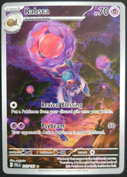 Rabsca 215/193 Illustration Rare Pokemon Paldea Evolved NM - Image 1