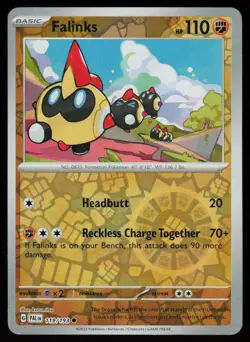 Falinks 119/193 Common Paldea Evolved Pokemon Reverse Holo Near Mint - Image 1