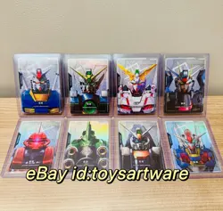 Gundam Card Game Chinese Newtype Rising Resource C+ Holofoil set of 8 Combo - Image 1