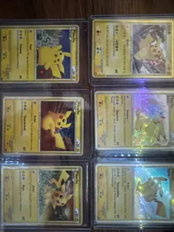 Pikachu World Collection PW 2010 - 6 Out Of 9 Promos LP-MP - Image 1