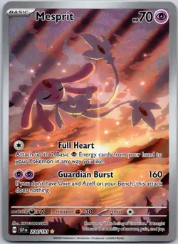 Mesprit 204/191 Illustration Rare Surging Sparks Near Mint - Image 1