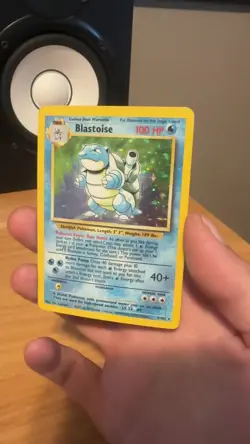 1999 VINTAGE POKEMON BASE SET - BLASTOISE #2/102 - UNLIMITED HOLO RARE - Image 2