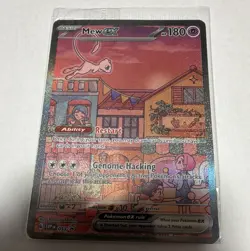 Pokemon TCG Mew ex 053 Scarlet & Violet Promo Holo English 180 HP EX - Image 1