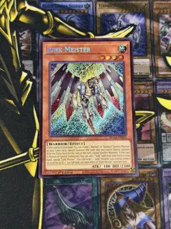Junk Meister BLGG-EN033 Secret Rare 1st Edition YU-GI-OH TCG NM/MINT - Image 1