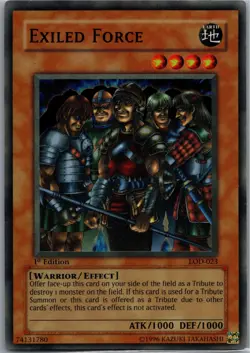 Exiled Force Super Rare Legacy of Darkness LOD-023 LP 1st Edition - Image 1
