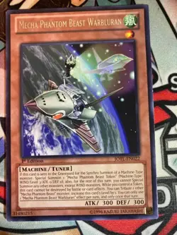 Mecha Phantom Beast Warbluran - JOTL-EN022 - Rare - 1st Edition - Image 1