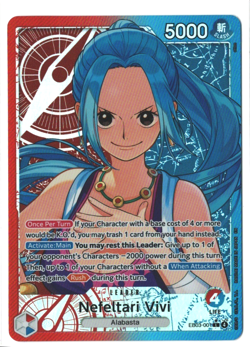One Piece English EB03-001 Nefeltari Vivi Alternate Art Heroines Edition - Image 1