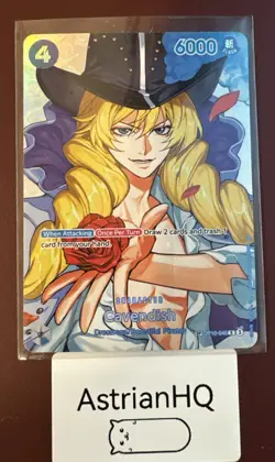 One Piece TCG Cavendish OP10-045 SP - The Time of Battle OP16 NM - Image 1