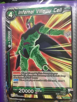 Infernal Villainy Cell BT5-073 C Dragon Ball Super Card TCG - Image 1