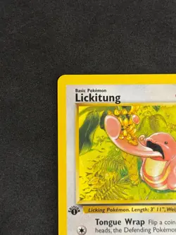 Pokemon Lickitung 38/64 1st Edition Jungle NM WOTC Vintage 1999 Pokemon Card - Image 2