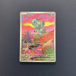 Pokemon TCG Elgyem Card 120/086 Black Bolt Illustration Rare NM Card - Image 1